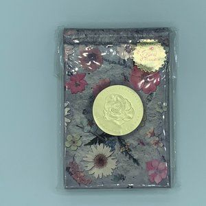 NWT - Small Personal Pressed Flower Notebook
